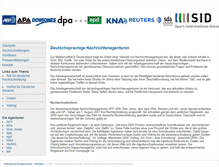 Tablet Screenshot of die-nachrichtenagenturen.de